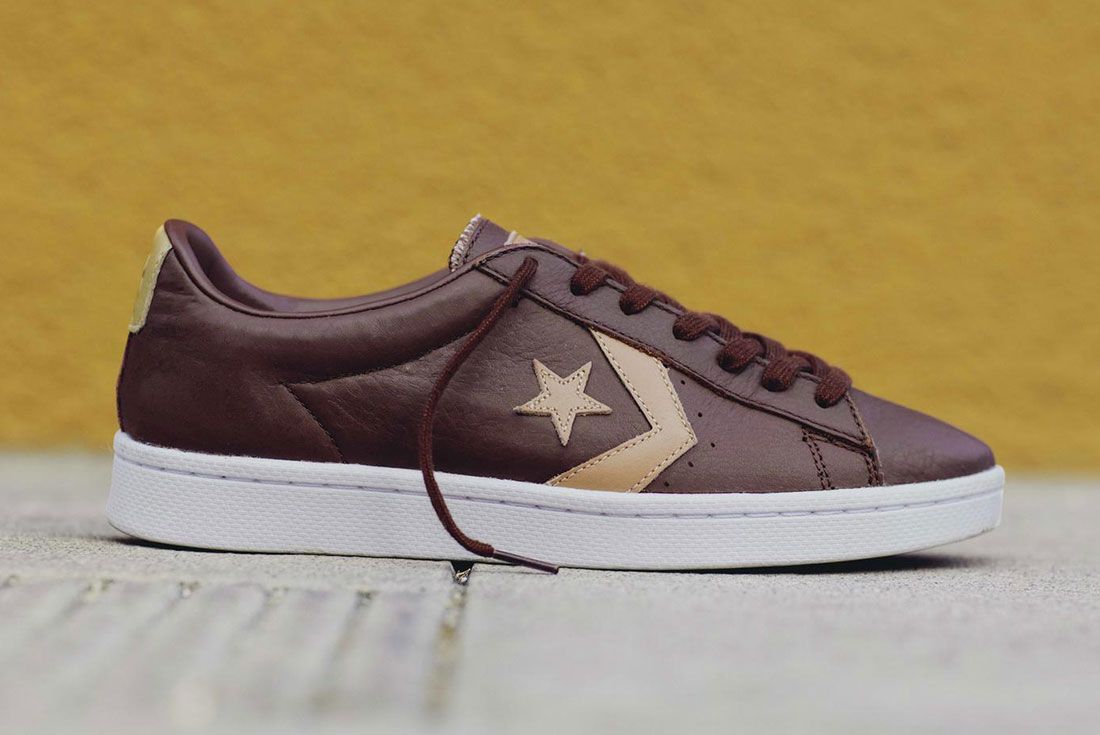 converse pro leather 76 mid black